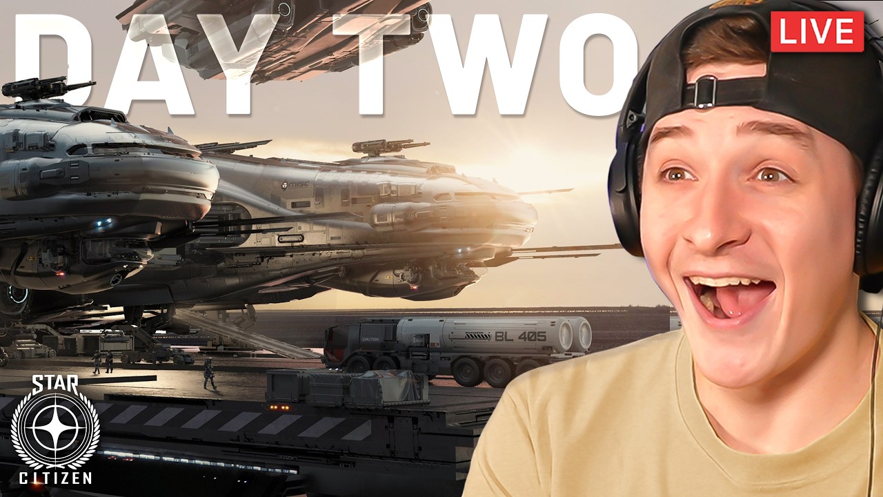 🔴 New Player in Star Citizen! Day 2 Exploring (RTX 5090)