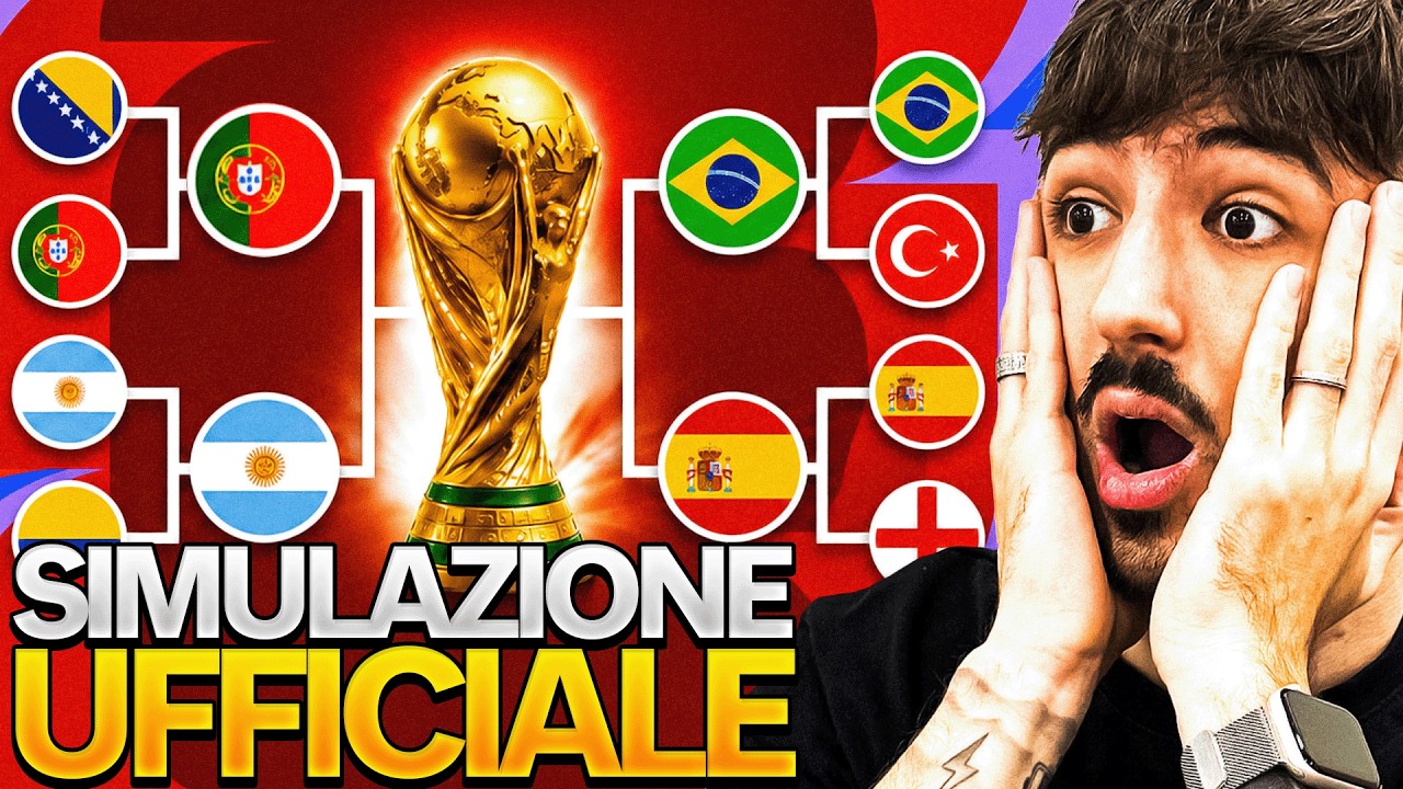 HO SIMULATO TUTTO il MONDIALE 2026 su FC 26!!