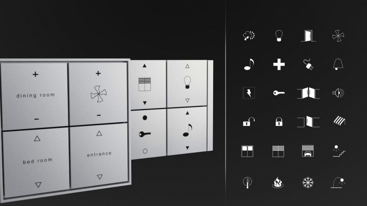 Твои выключатели могут быть такими стильными! #knx