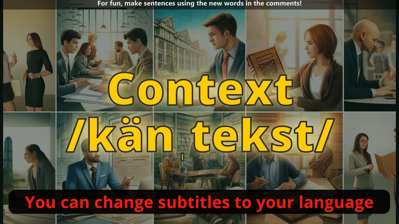 Context meaning with 5 examples
