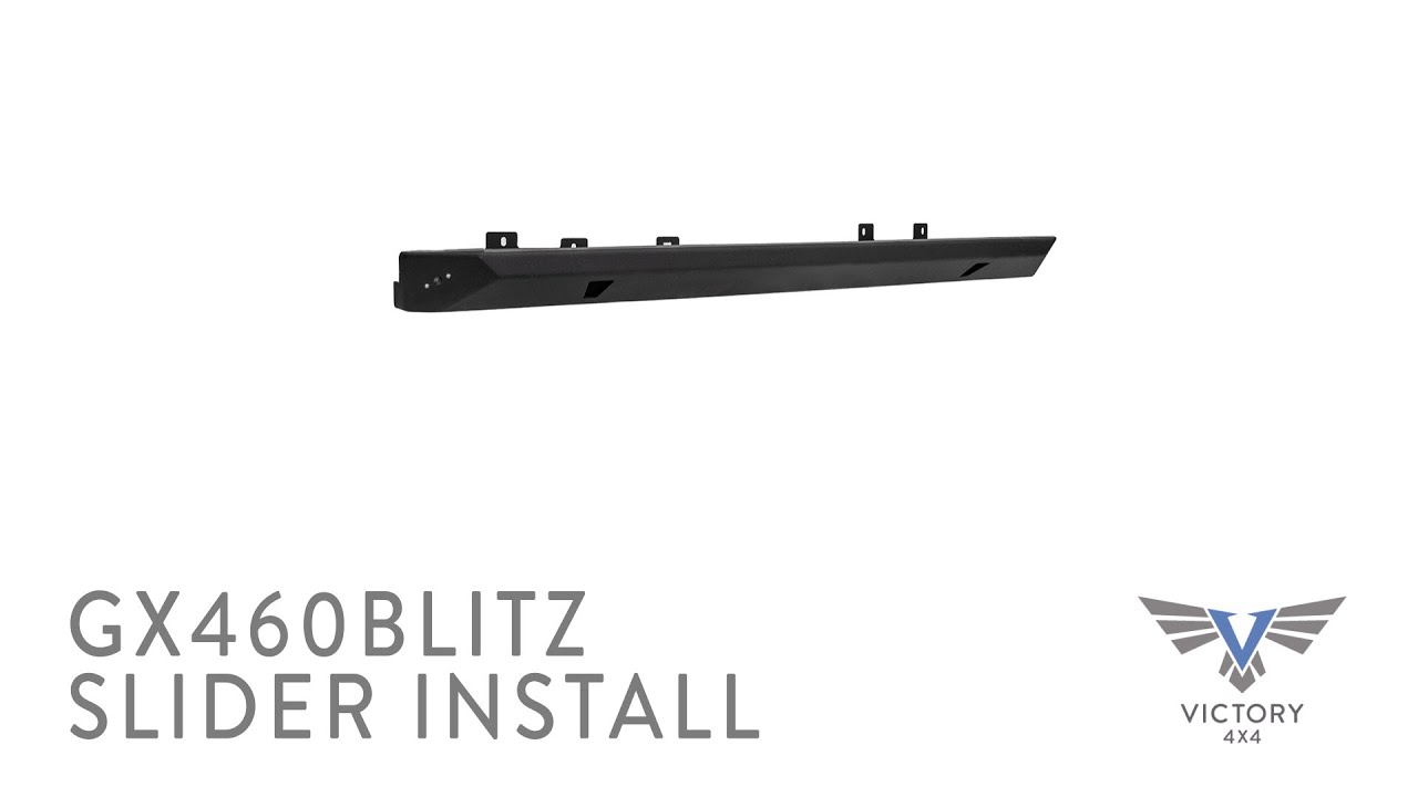 GX460 Blitz Slider Install
