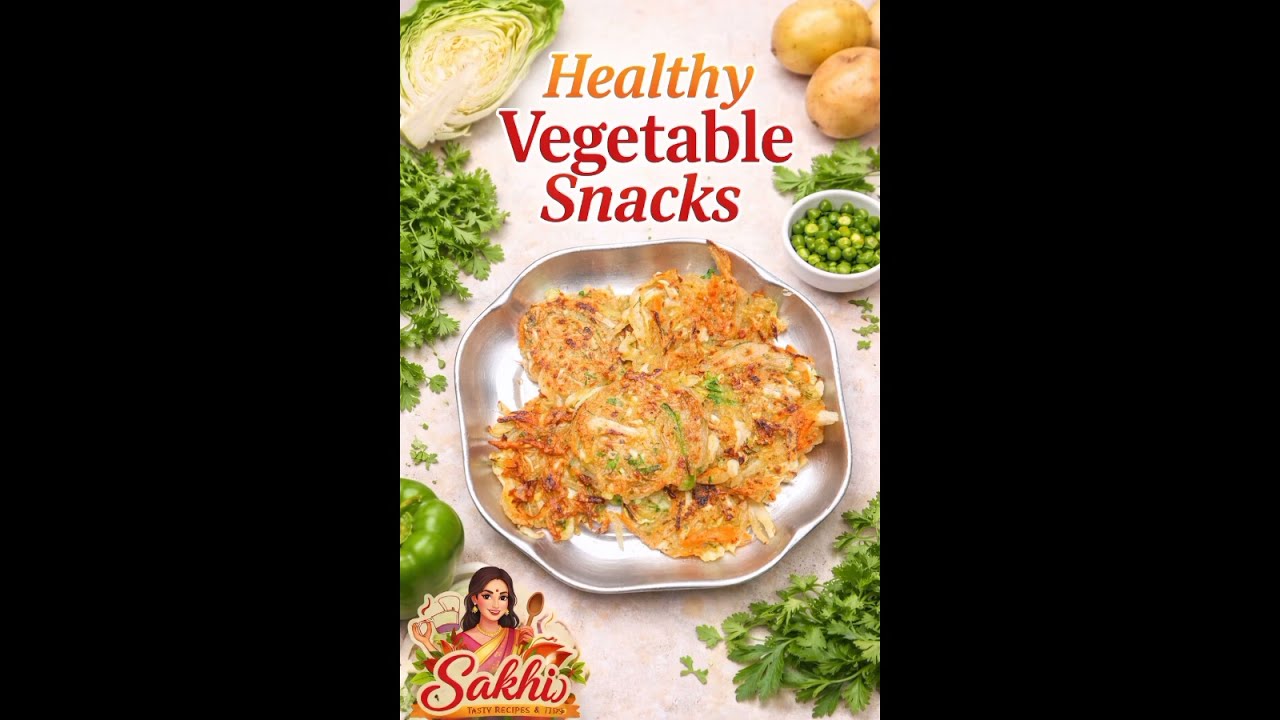 Healthy Vegetable Snacks | #cooking #recipe #youtubevideo #sakhi 
