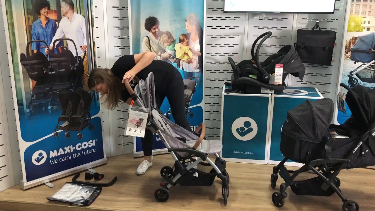 Maxi Cosi Laika Stroller Demo Instructional Video Baby Mode Australia
