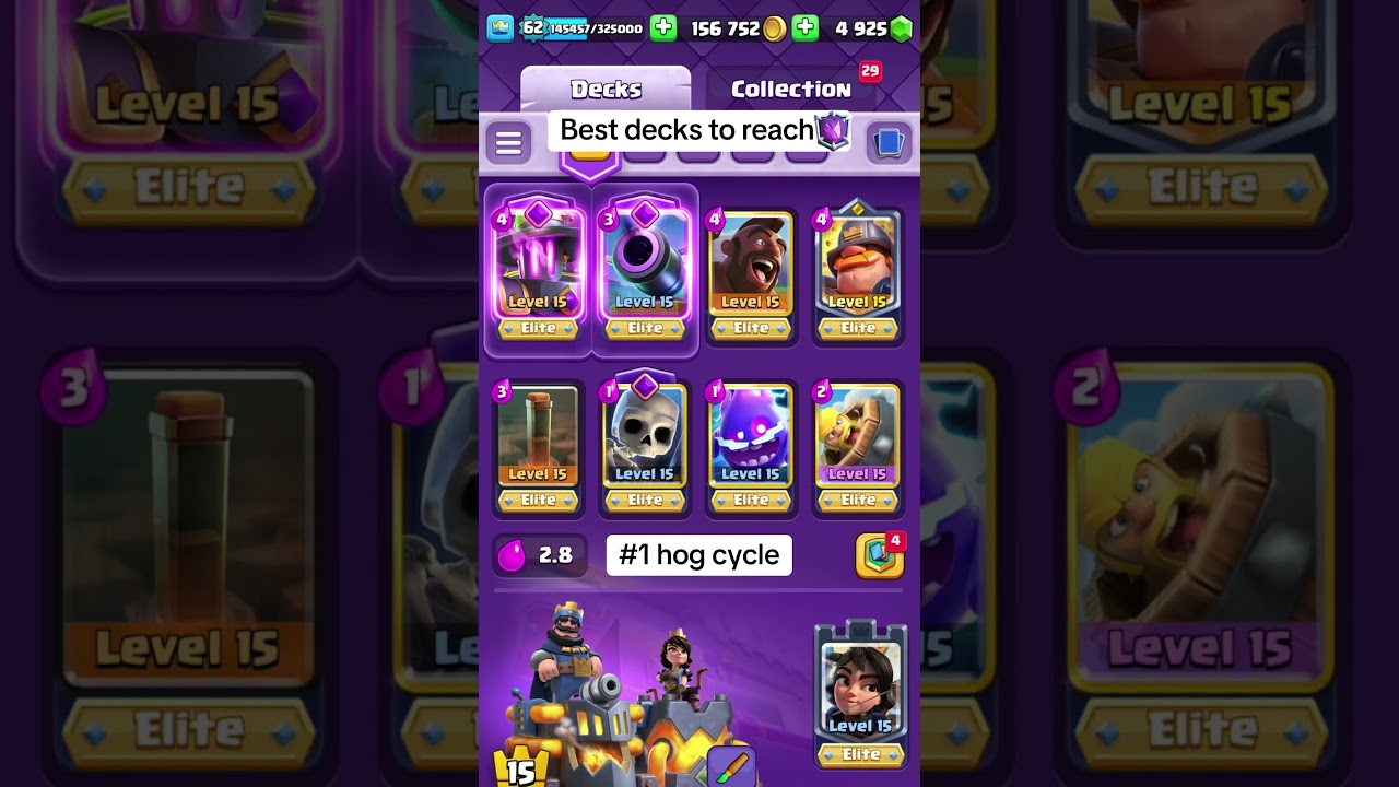 Best decks to get Ultimate Champion clash royal 2025 Updated#clashroyale #guide #deck #trophyguide