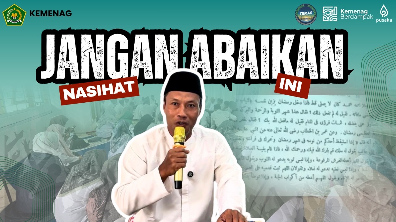 Renungan dan Hikmah dari Kitab Durratun Nasihin untuk Memperbaiki Diri- Abu Kanipah, S.H.I., M.H.