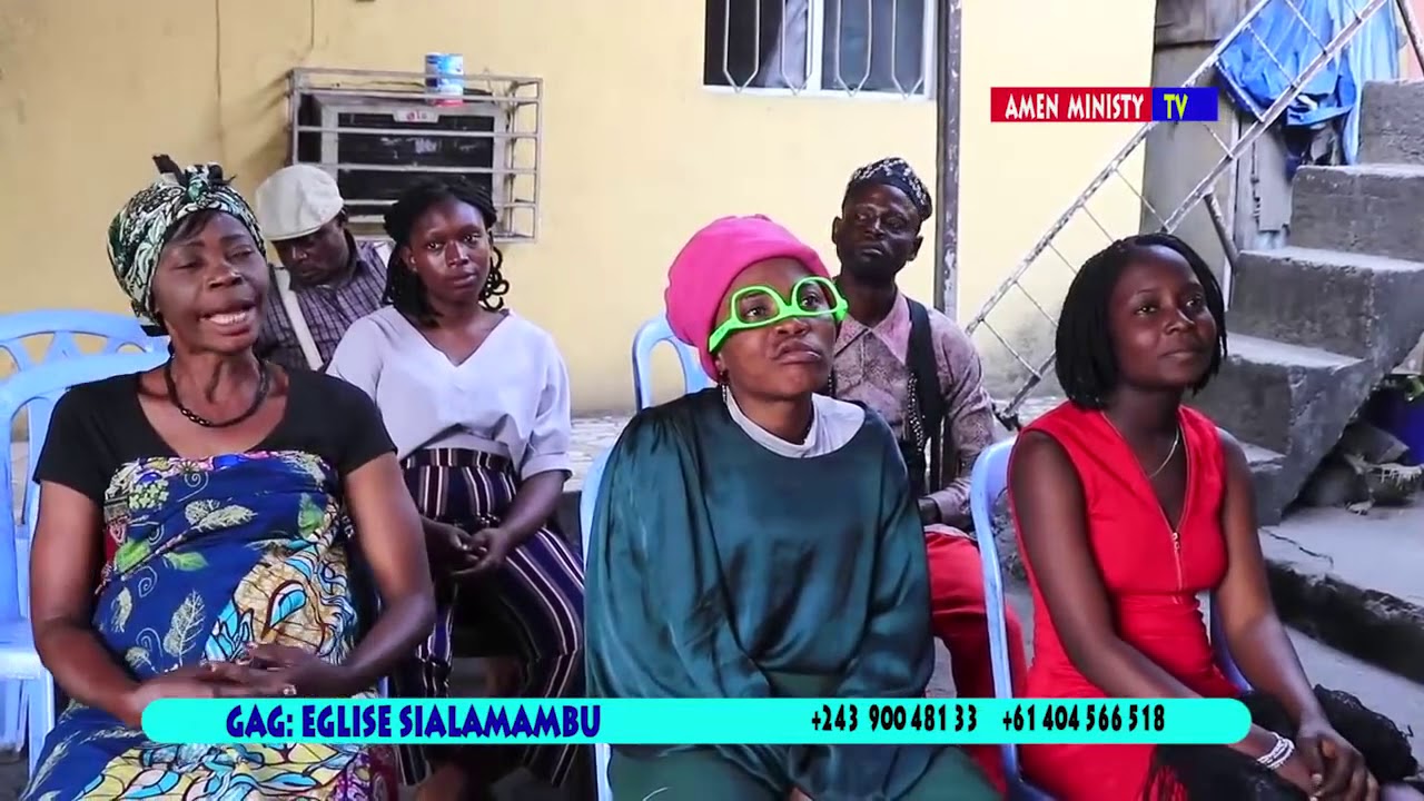 Nostalgie GAG 2019 EGLISE SIALAMAMBU AVEC TITO,AIDA,MUKUATA,MBATASIALA ET MAMAN