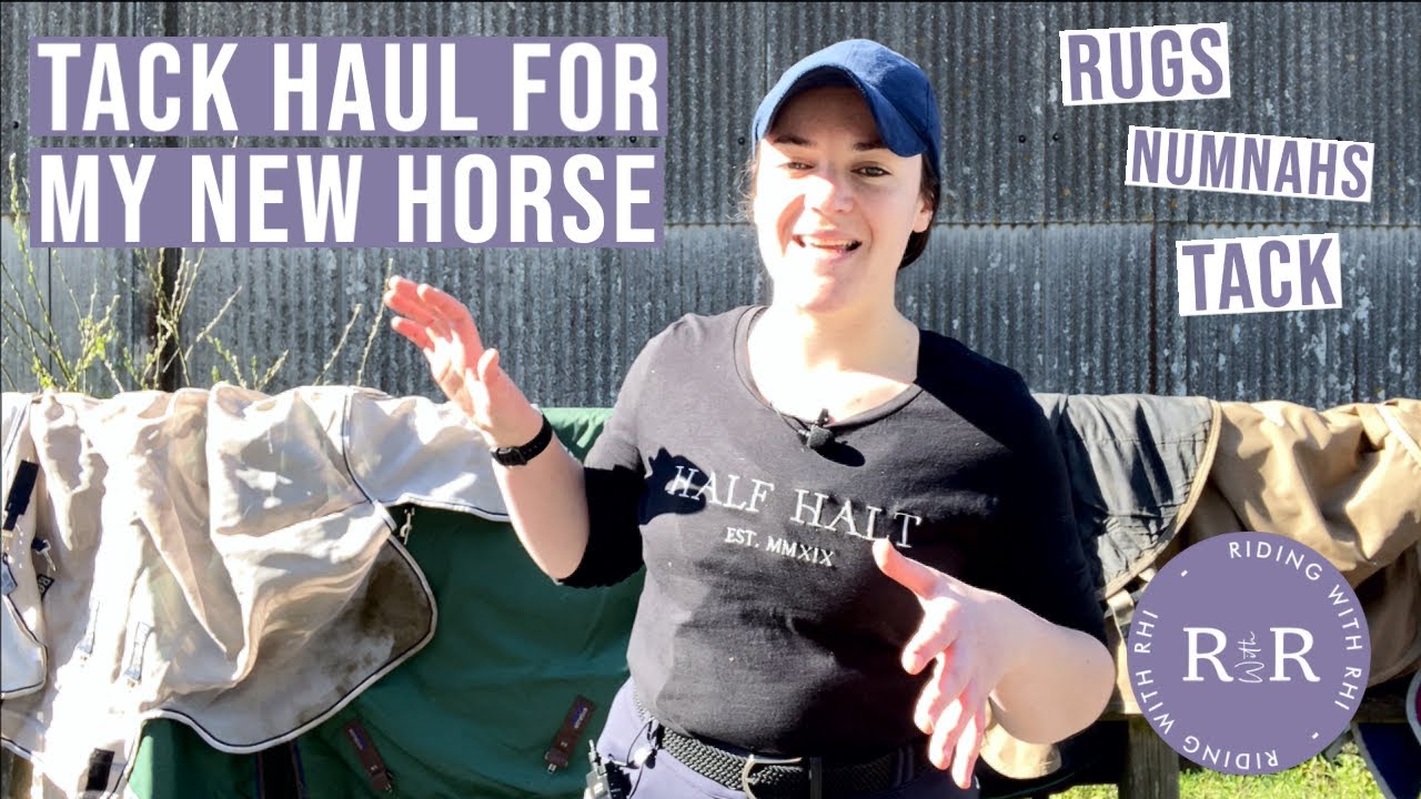 Tack Haul For My New Horse | Riding With Rhi, UK Equestrian YouTuber