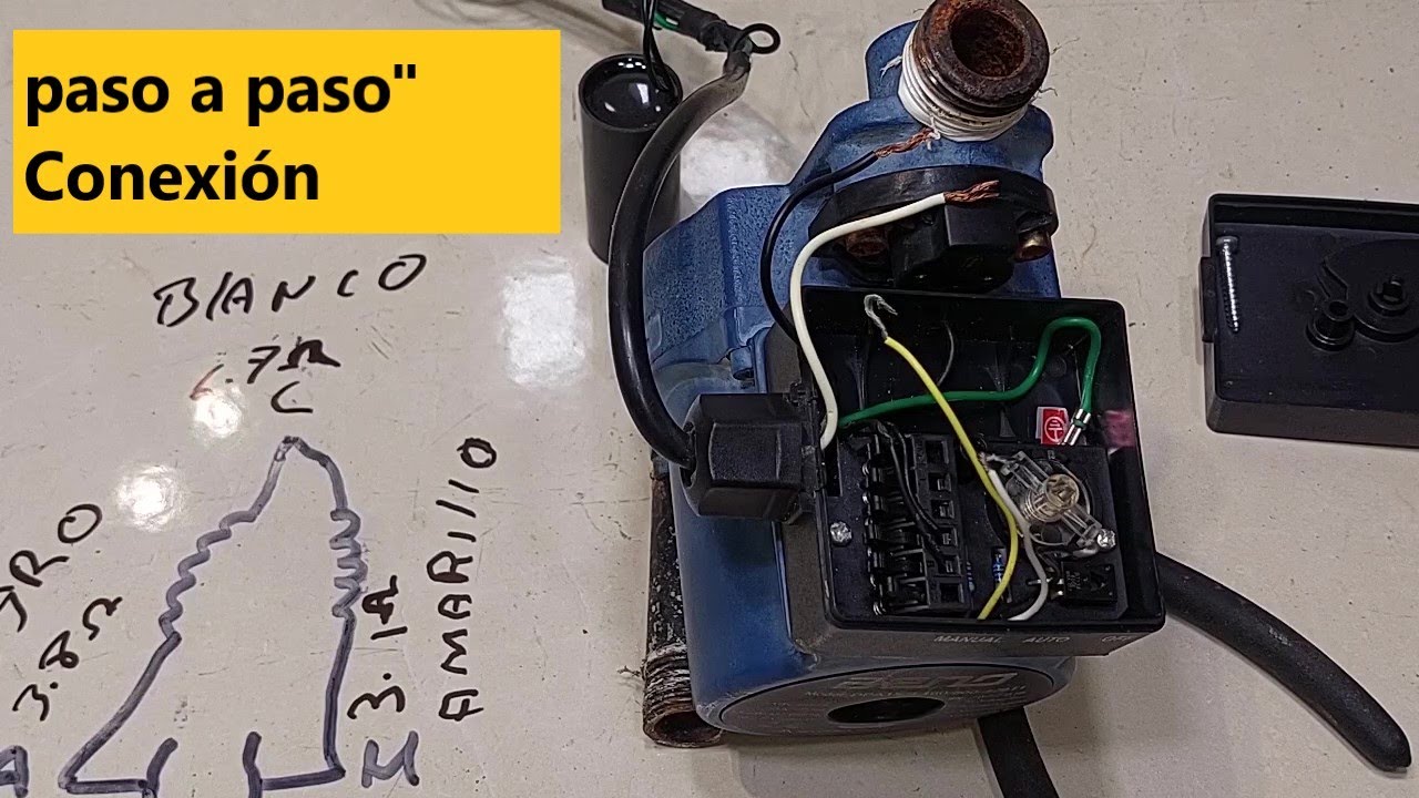 NO TE QUEDES SIN PRESIÓN "EN TU TINACO" " fácil", "sencillo" Cómo Conectar una Bomba Presurizadora.