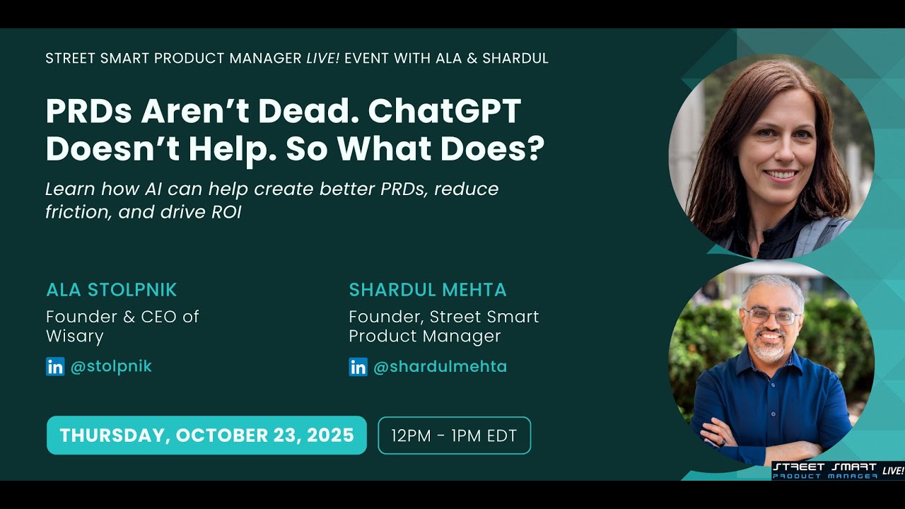 PRDs Aren't Dead. ChatGPT Doesn't Help. So What Does?