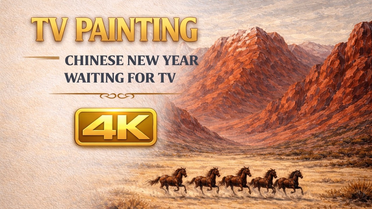 Seven Running Horses 4K – Powerful Feng Shui Wealth Symbol Art