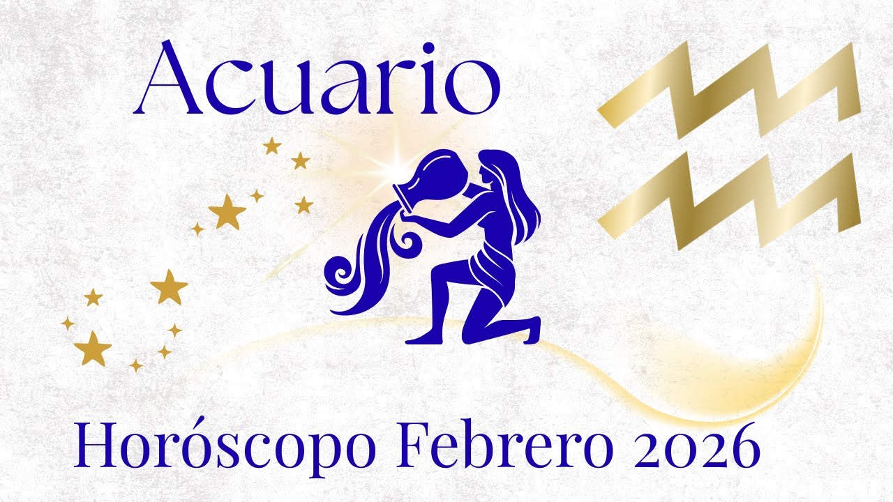 Acuario Febrero 2026 | Eclipse en tu signo, Plutón activo y un cambio de identidad