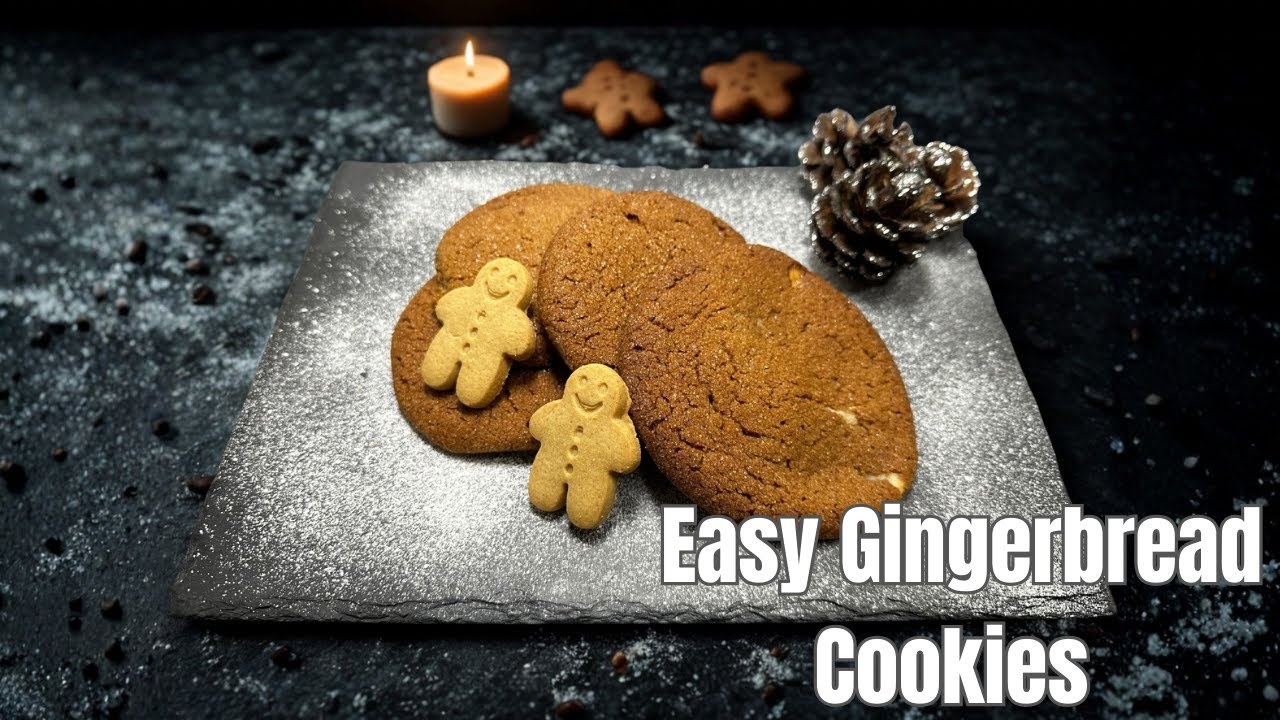 You Have to Try These Gingerbread Cookies 🍪 | Cream Cheese Filled & So Soft