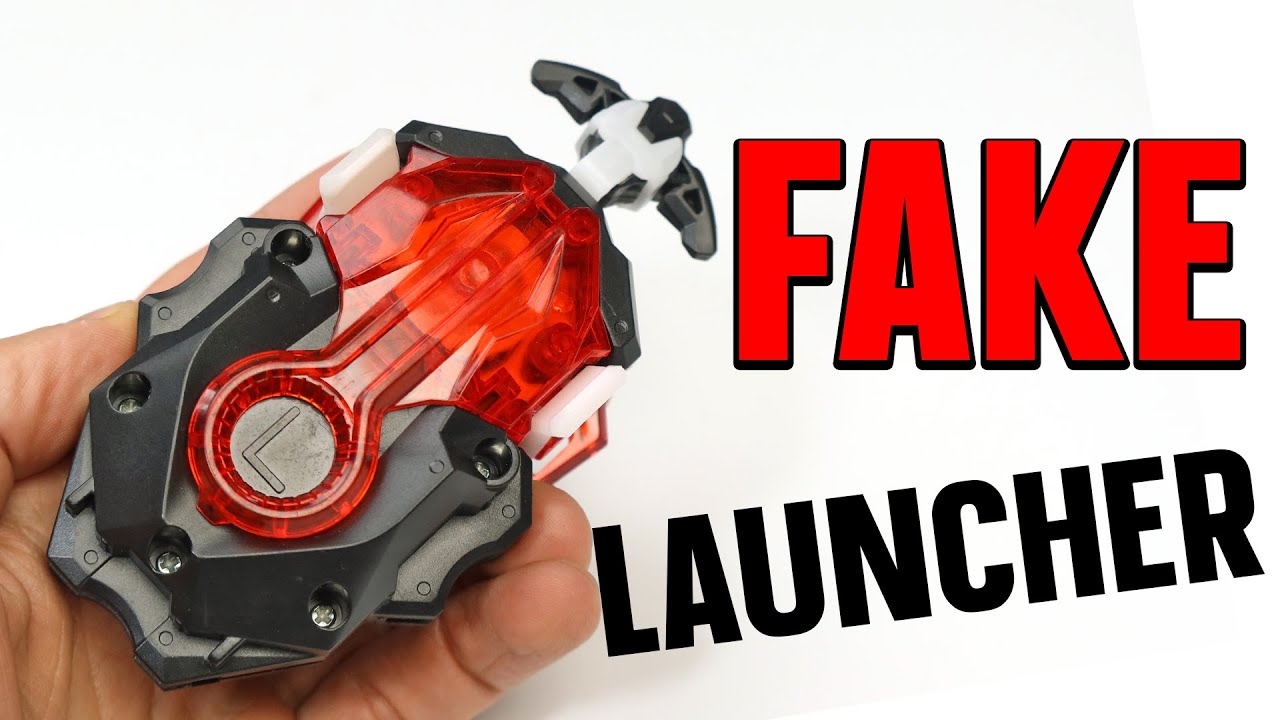 Fake Beyblade Burst DB LR String Launcher from Aliexpress