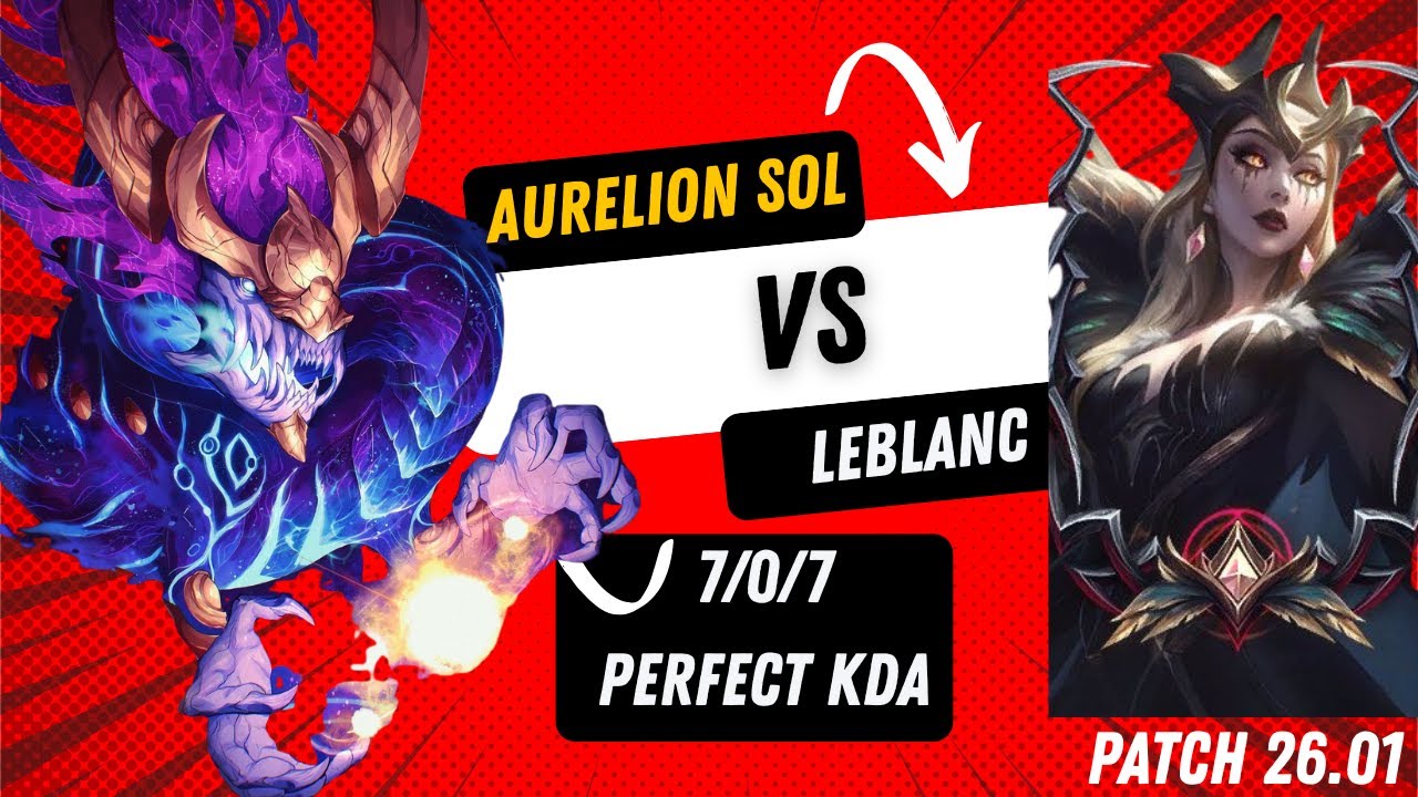 Challenger Aurelion Sol Vs Leblanc (NEW SEASON)