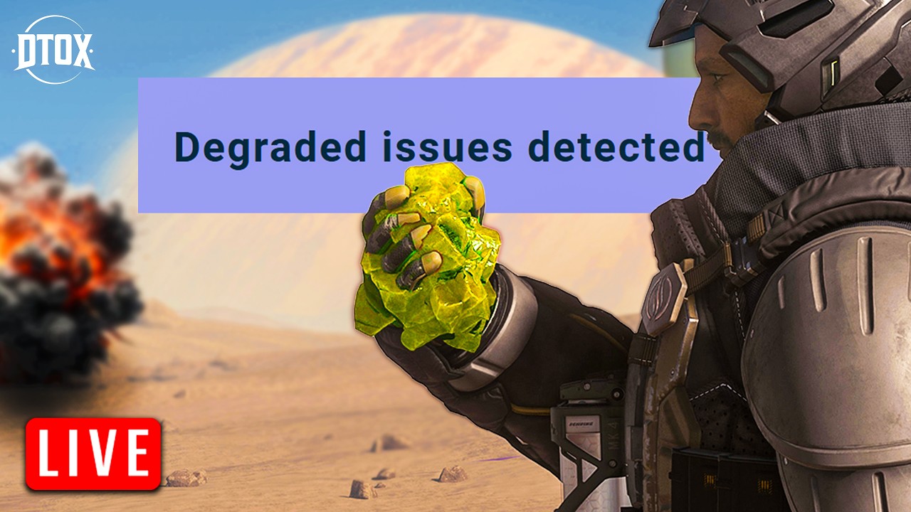 🔴 Star Citizen - Searching for High Grade Janalite (While Servers COOK)