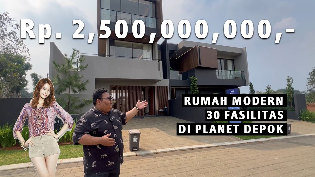 RUMAH CLUSTER MODERN DENGAN 30 FASILITAS DI SAWANGAN DEPOK | SHILA LAKE VISTA SAWANGAN PROPERTI TOUR
