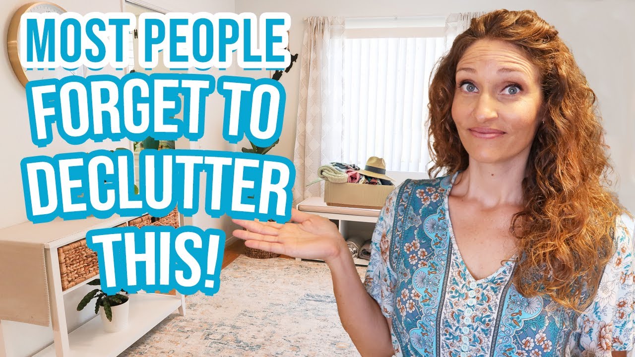 10 Areas You Forgot To Declutter