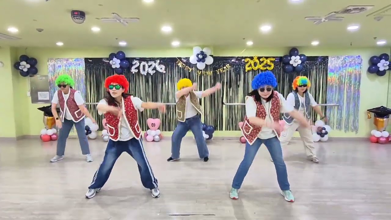 《2025년 연말작품발표회》/평행선 집착/위고업/청춘열차 최윤정쌤 작품참고 /프리티우먼/ADHD팀/캐롤MIX  렛츠버닝줌바 참고/