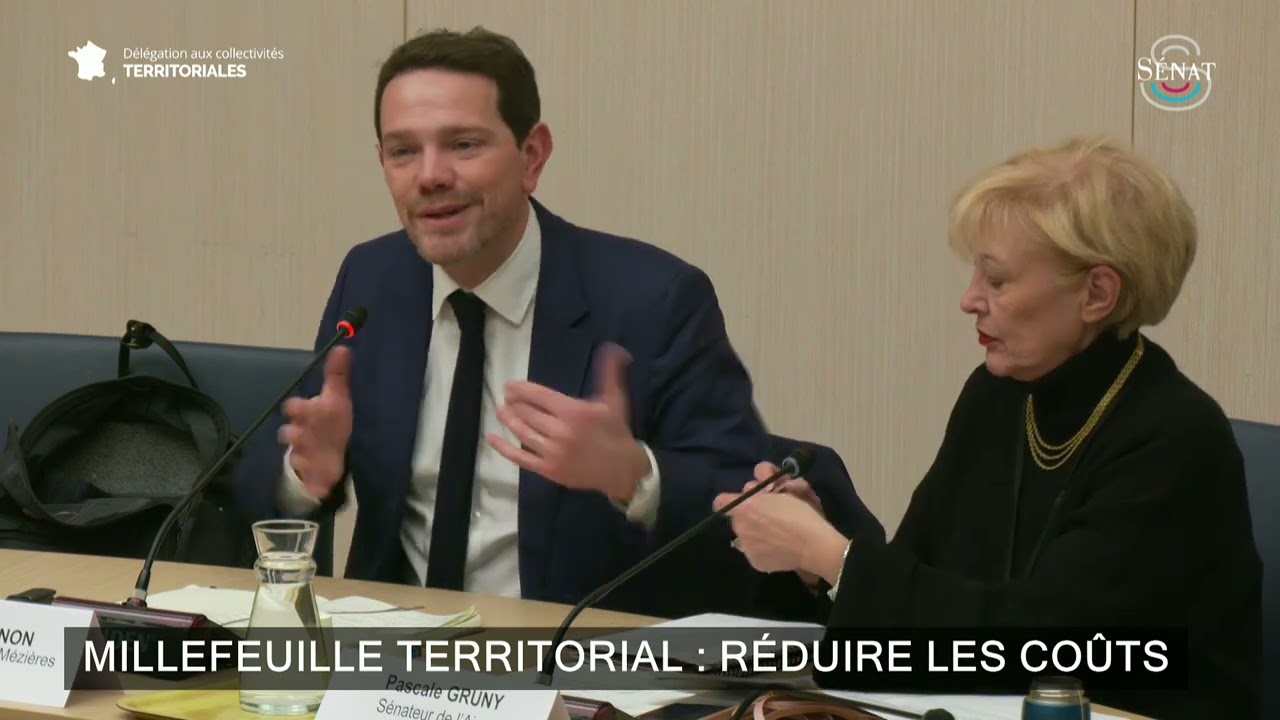 Audition #Sénat de Boris Ravignon : Millefeuille territorial : réduire les coûts - 06/01/2026