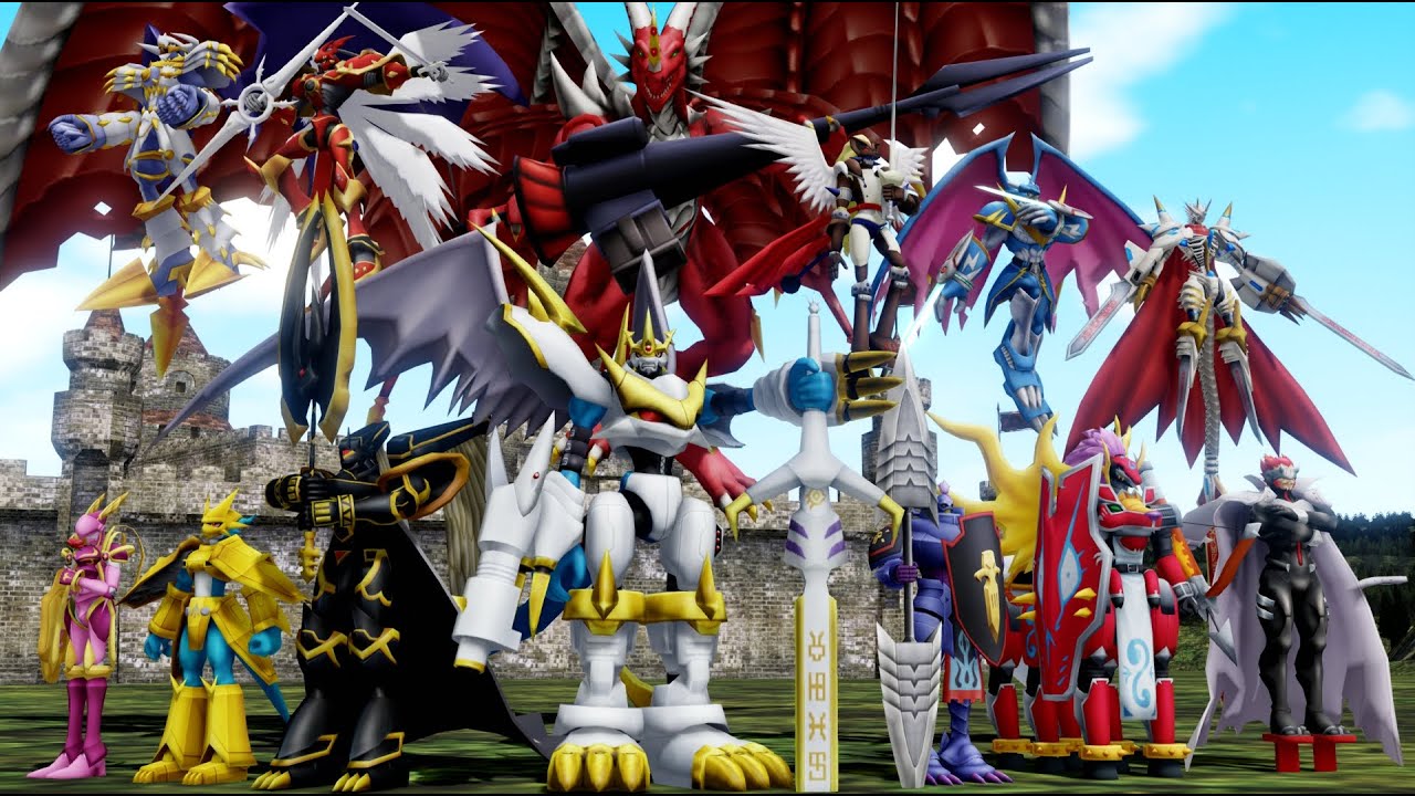 Digimon MMD Amethyst Guild 2020 Character Summary Part 2 - Royal Knights