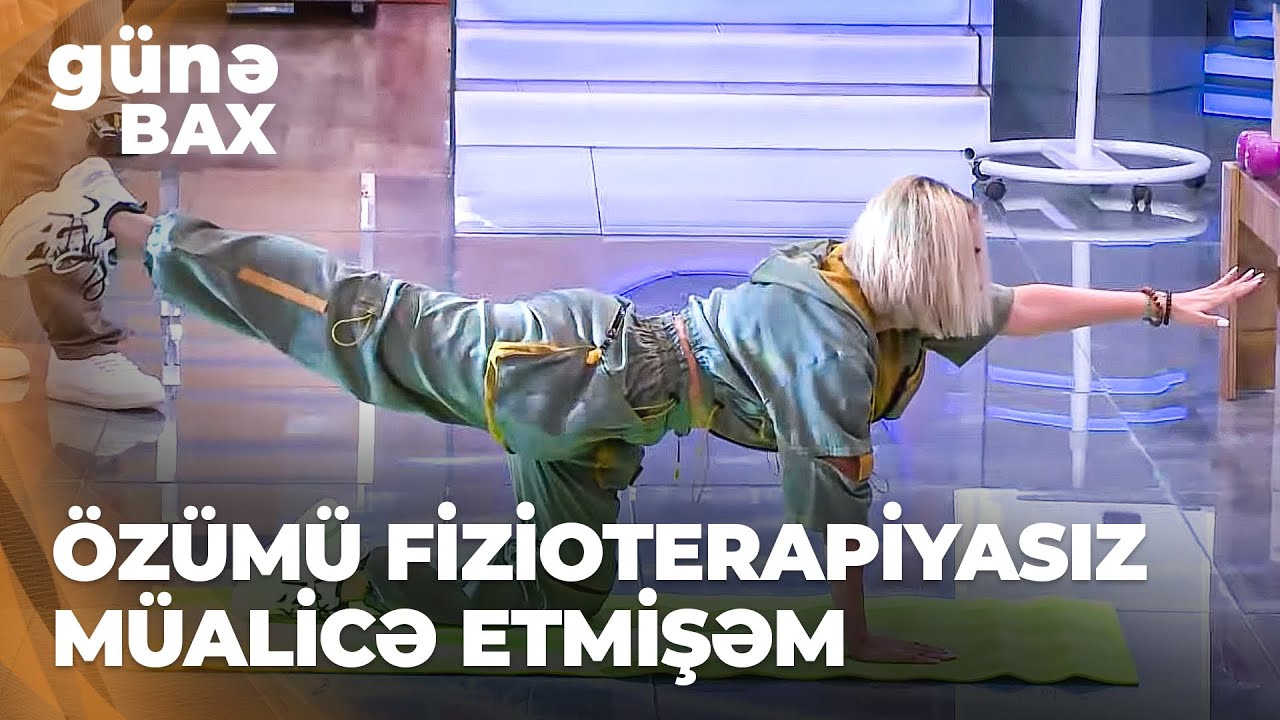 Günə Bax | Kəmalə Qaramollayeva studiyada yoqa etdi