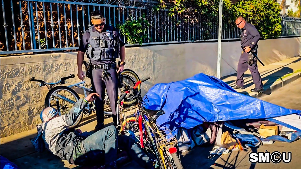 𝗦𝗘𝗖𝗢𝗡𝗗 𝗖𝗟𝗘𝗔𝗡𝗨𝗣 𝗜𝗡 𝟮𝟰 𝗛𝗥𝗦: LAPD & Crews Return for Repeat Sweep Less Than a Day After Last Operation