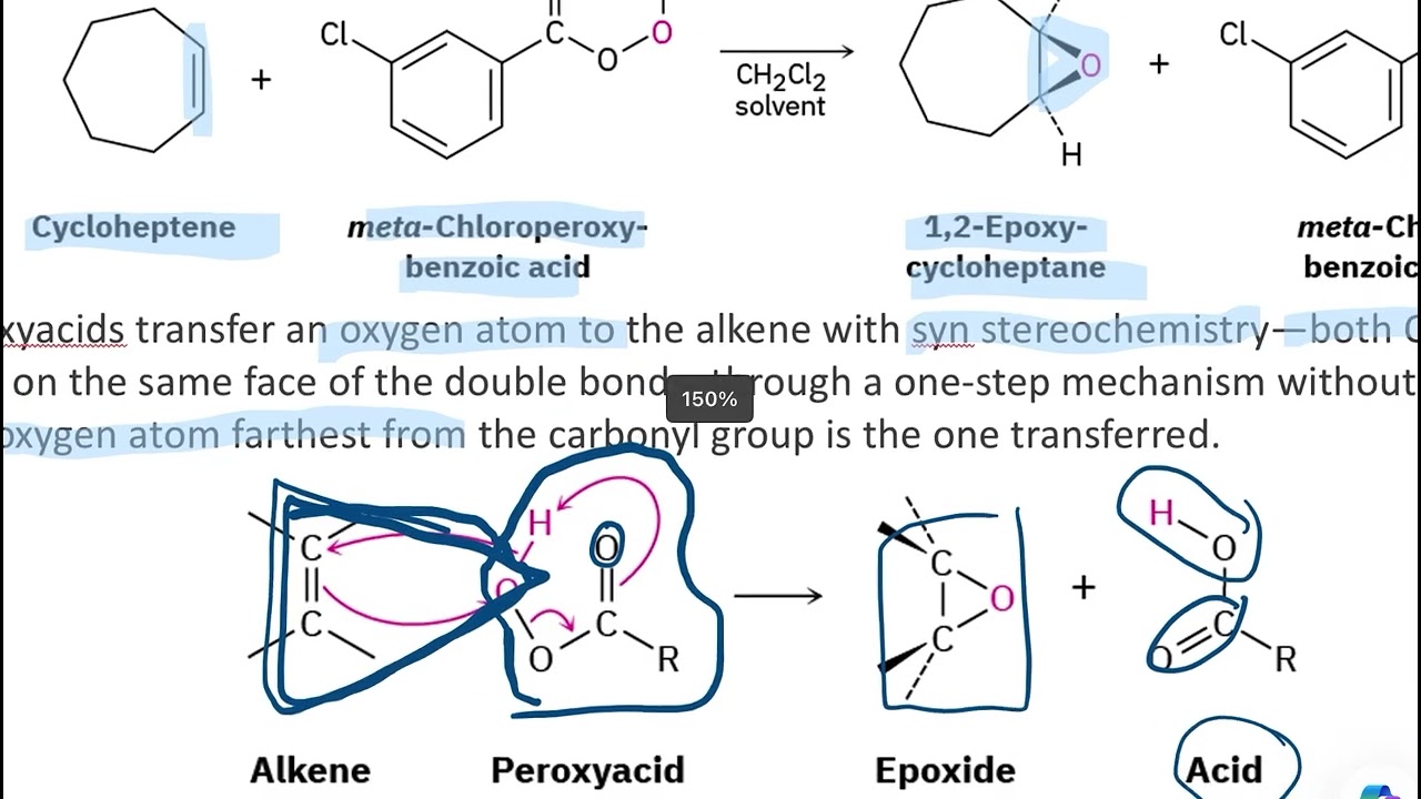 Oxidation Reactions of Alkenes