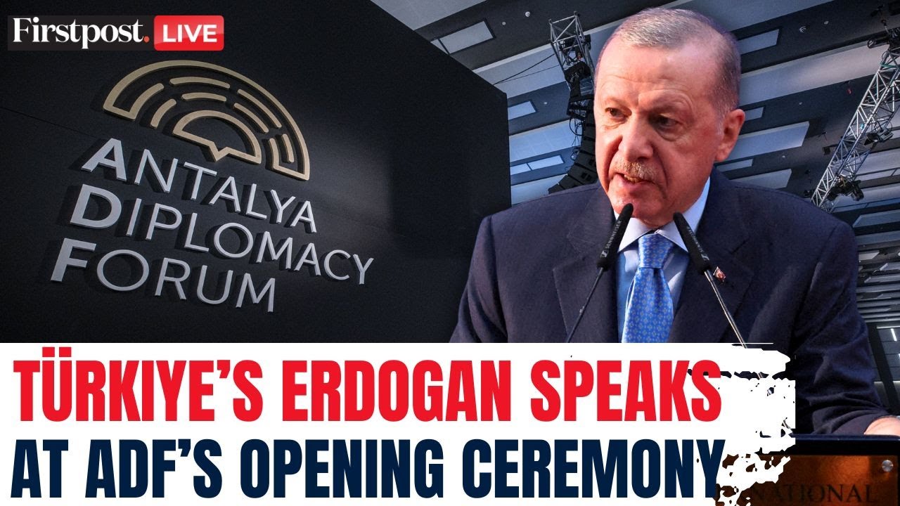 Erdogan LIVE: Turkish President Erdogan's Address at Antalya Diplomacy Forum Opening Ceremony | N18G