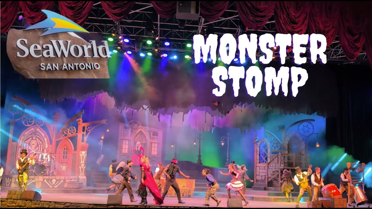 Monster Stomp | SeaWorld San Antonio Howl-O-Scream 2025 Full Performance