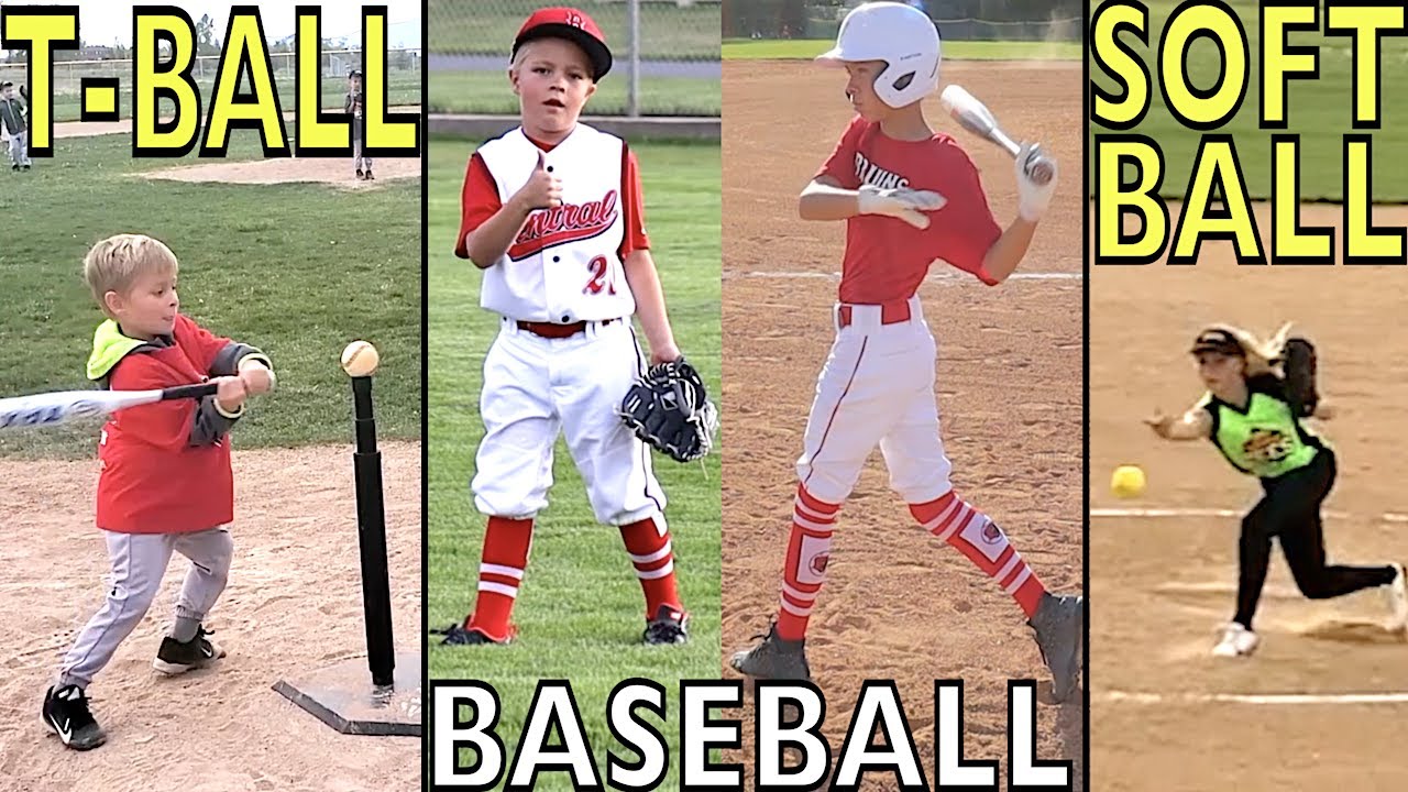 FIRST T-BALL GAME, SOFTBALL, and 4 BASEBALL GAMES!!! ⚾️🥎