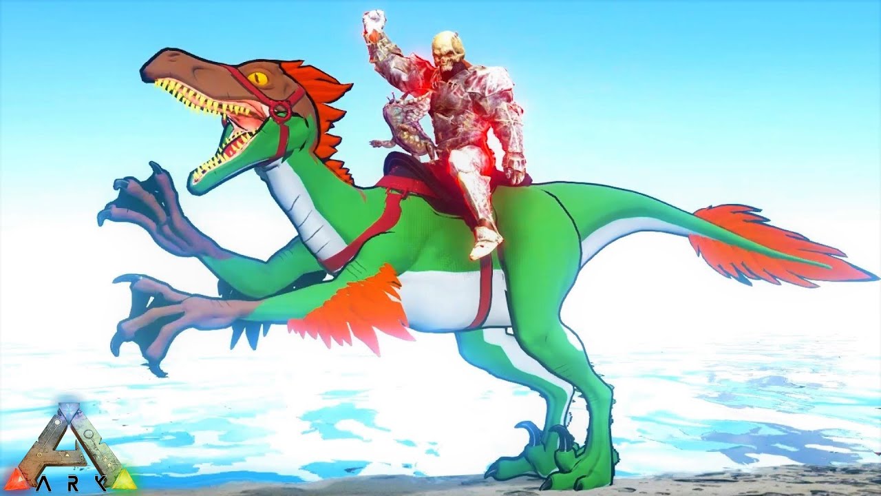 Strongest RAPTOR of all Time the ANCIENT RAPTOR PRIME !!! ARK Survival Evolved MODDED DOX E19