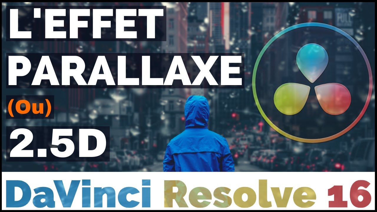 [TUTO] Réaliser un effet PARALLAXE ou 2.5D dans Fusion - DaVinci Resolve 16
