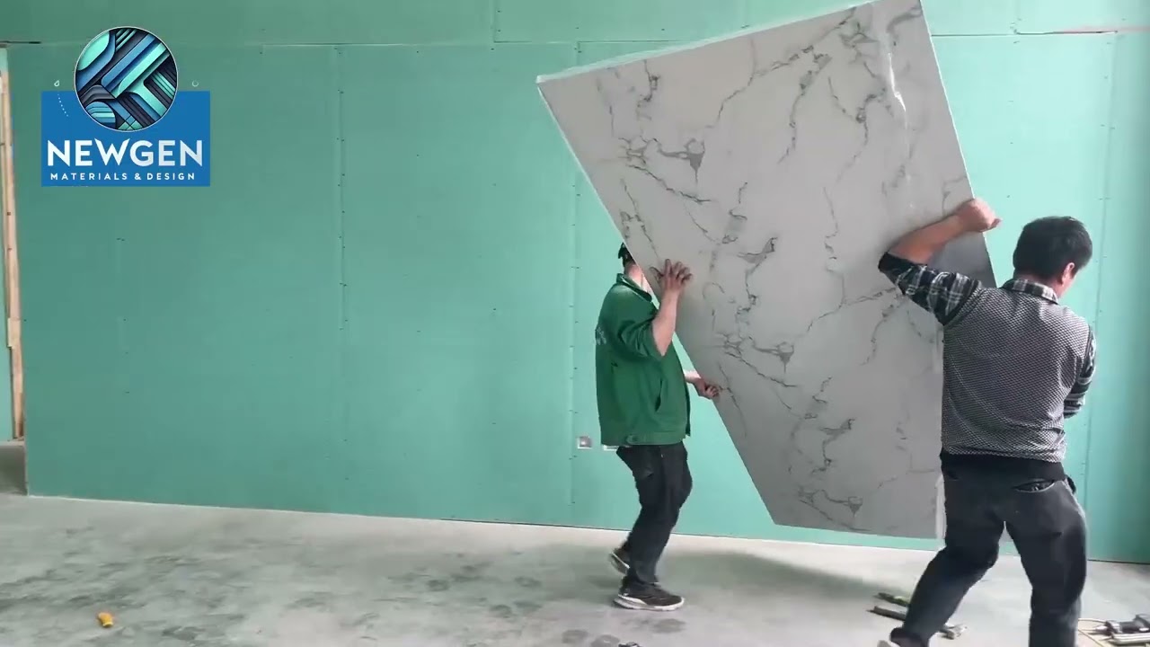 Installing UV Marble Sheets on Walls: A Guide to PVC Marble Sheet Installation