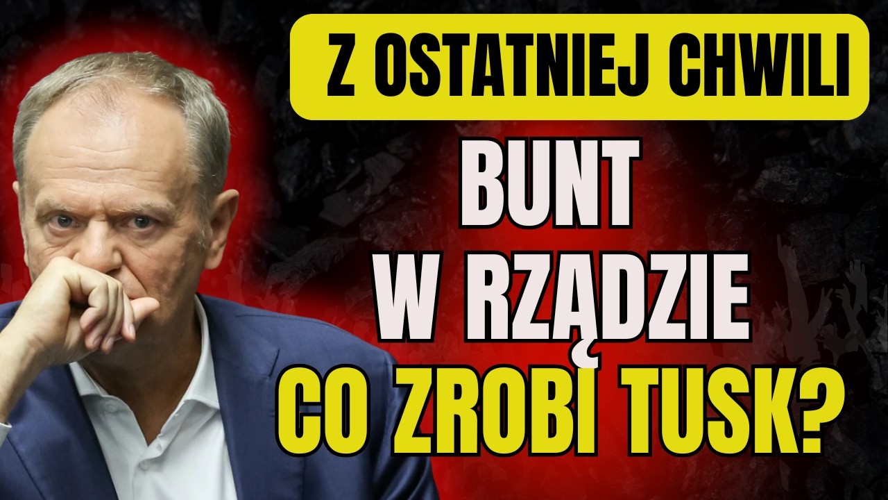 BUNT W KOALICJI! Tusk traci kontrolę. Minister na wylocie