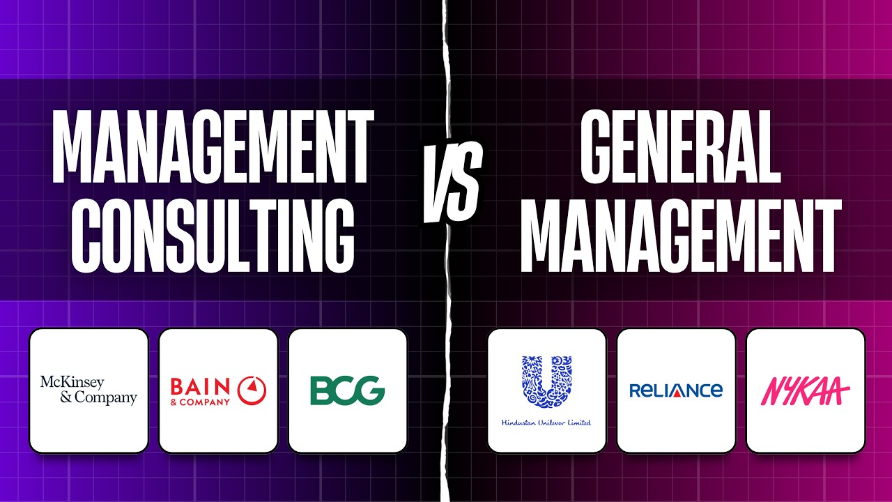 Management Consulting vs. General Management