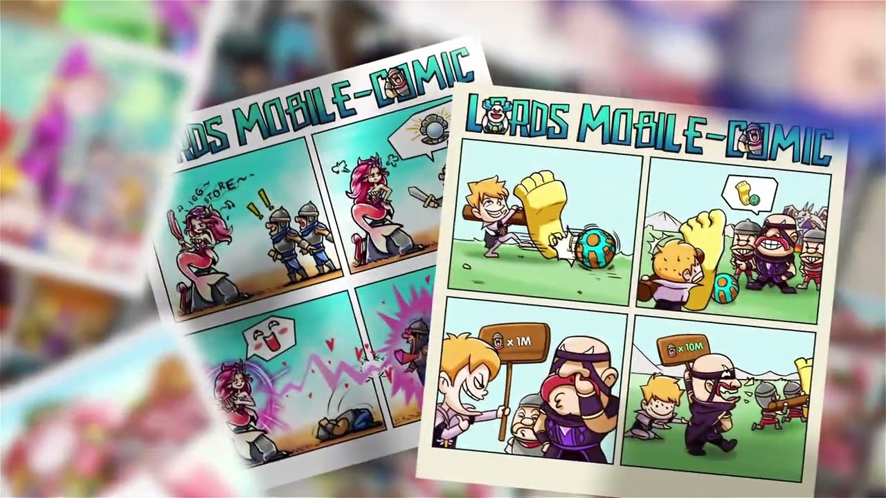 Lords Mobile 10th Anniversary Official Comic Compilation Video