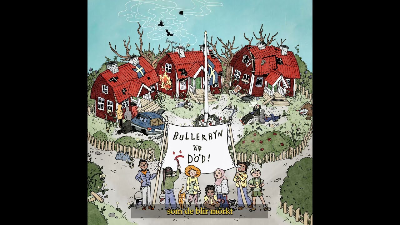Simon Superti - Bullerbyn &auml;r d&ouml;d (Lyrics)