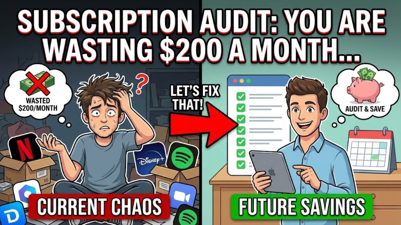 Subscription Audit: You Are Wasting $200 a Month... Let&rsquo;s Fix That