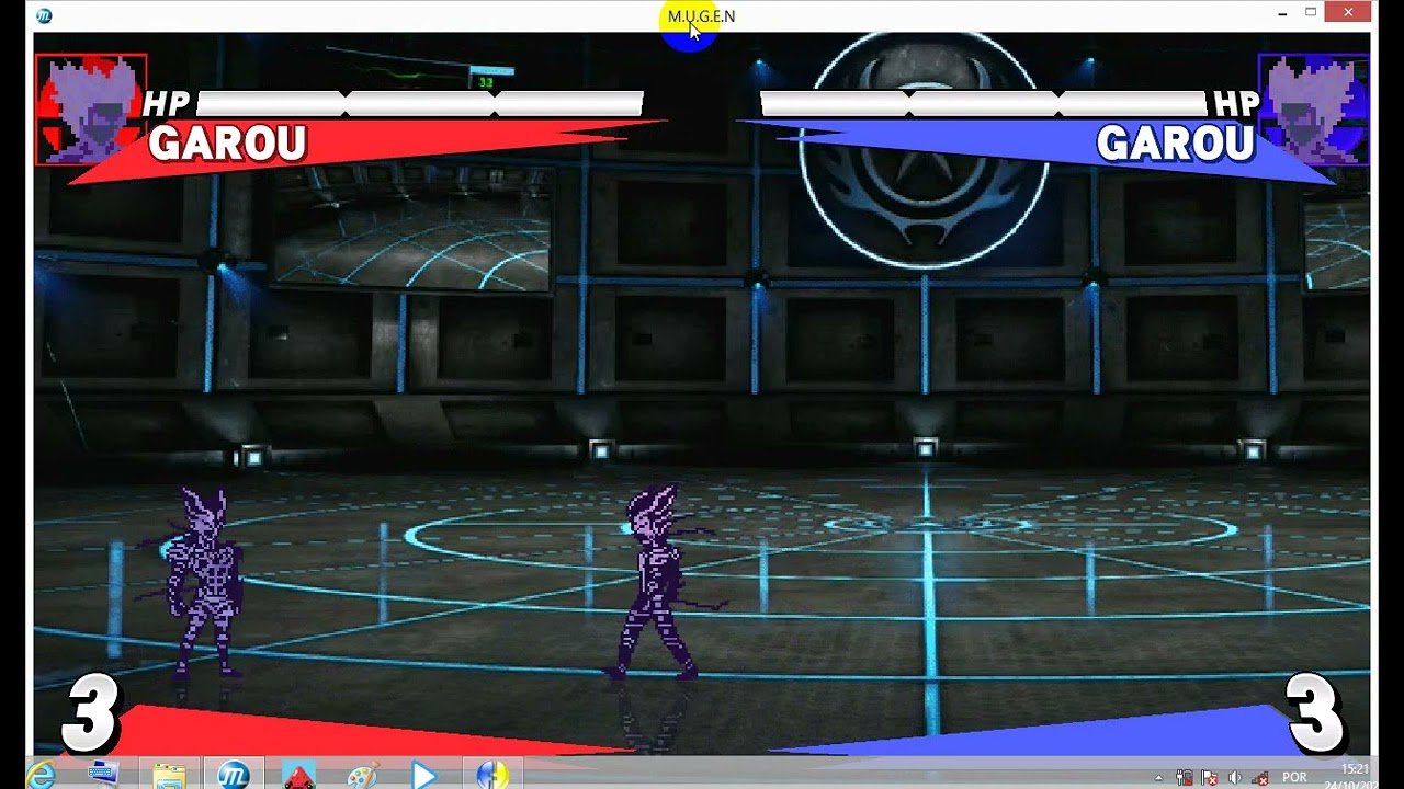 Test Char mugen Garou Cosmic (One punch man) - 60 %