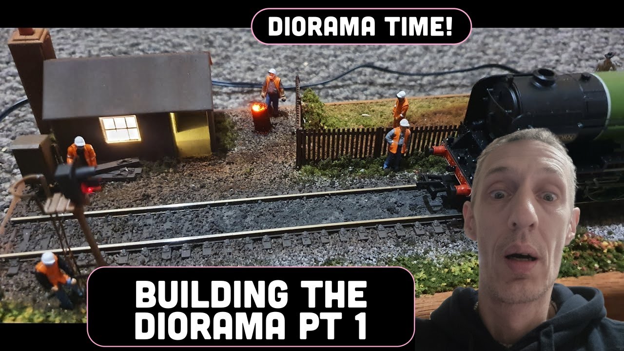 Glenmaroch lane: Building The diorama part 1