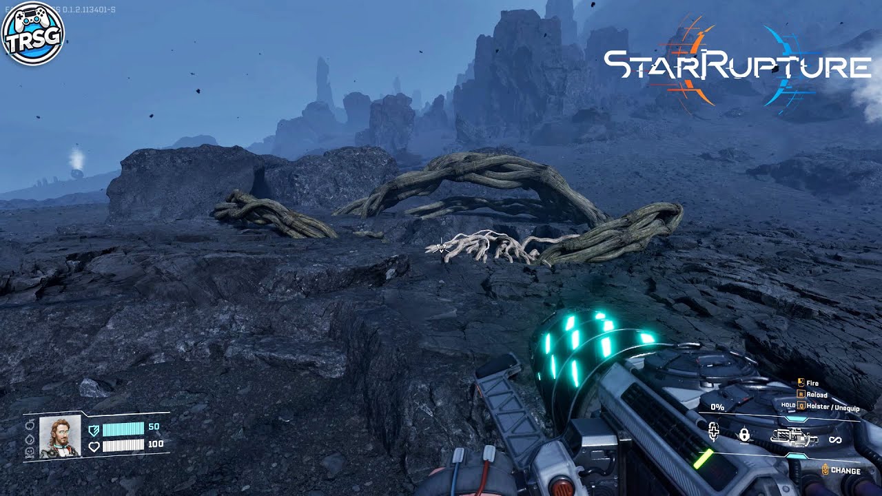 New Space Factory Base Building Survival Game - Underground Cave - StarRupture