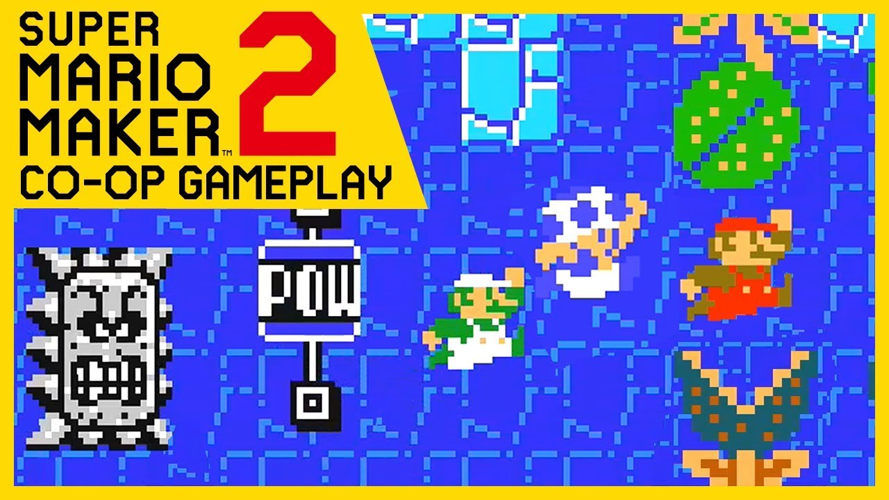 Super Mario Maker 2 - Online Multiplayer Co-op #85