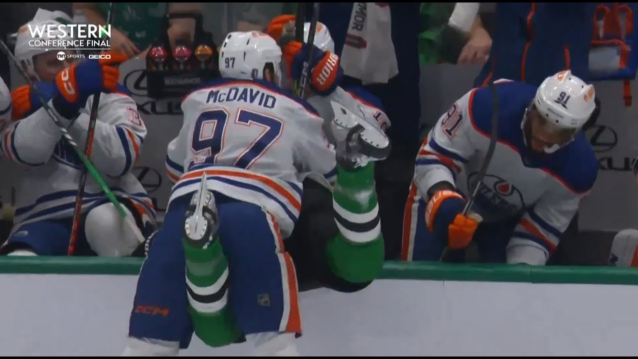 Hit from Connor McDavid / 25.05.2024