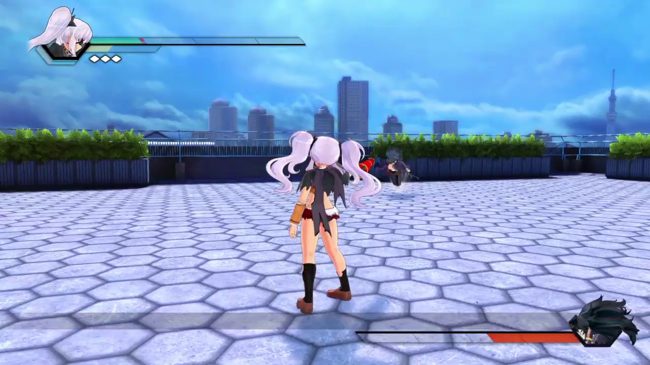 Daidoji boss fight - Senran Kagura Burst ReNewal
