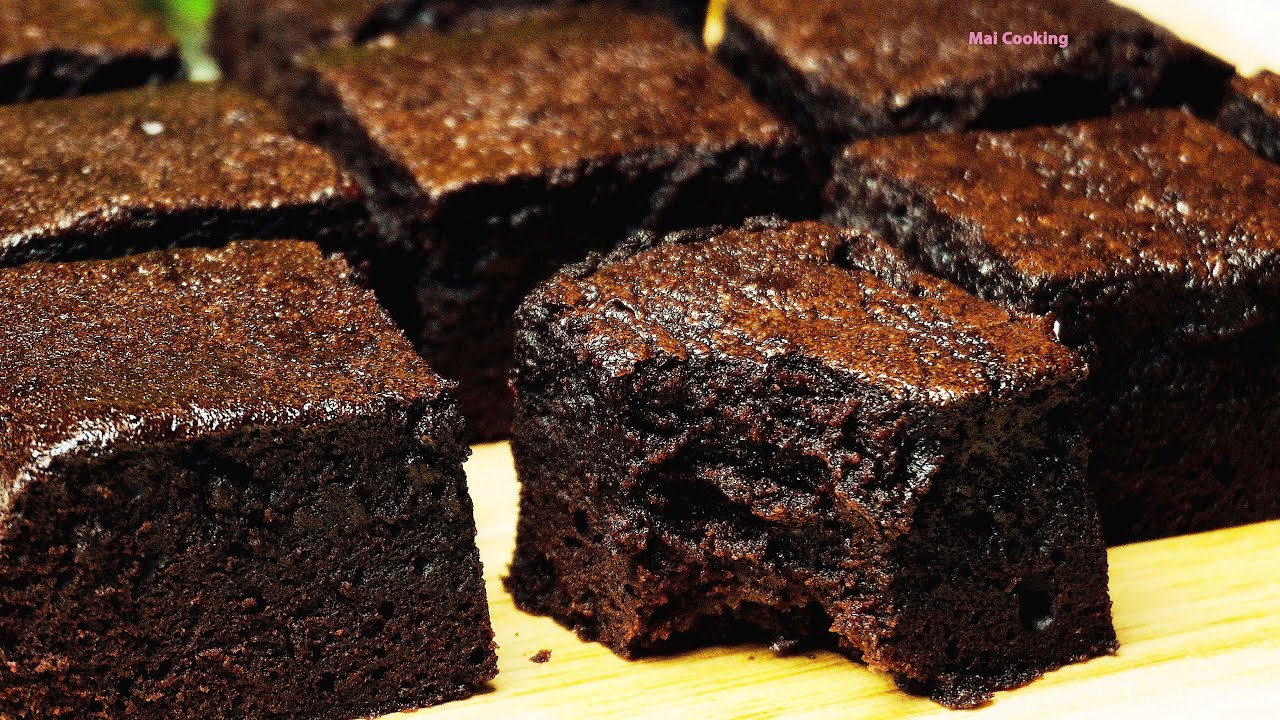 Cocoa Powder Fudgy Brownies Recipe (No Chocolate!) | Easy Brownies