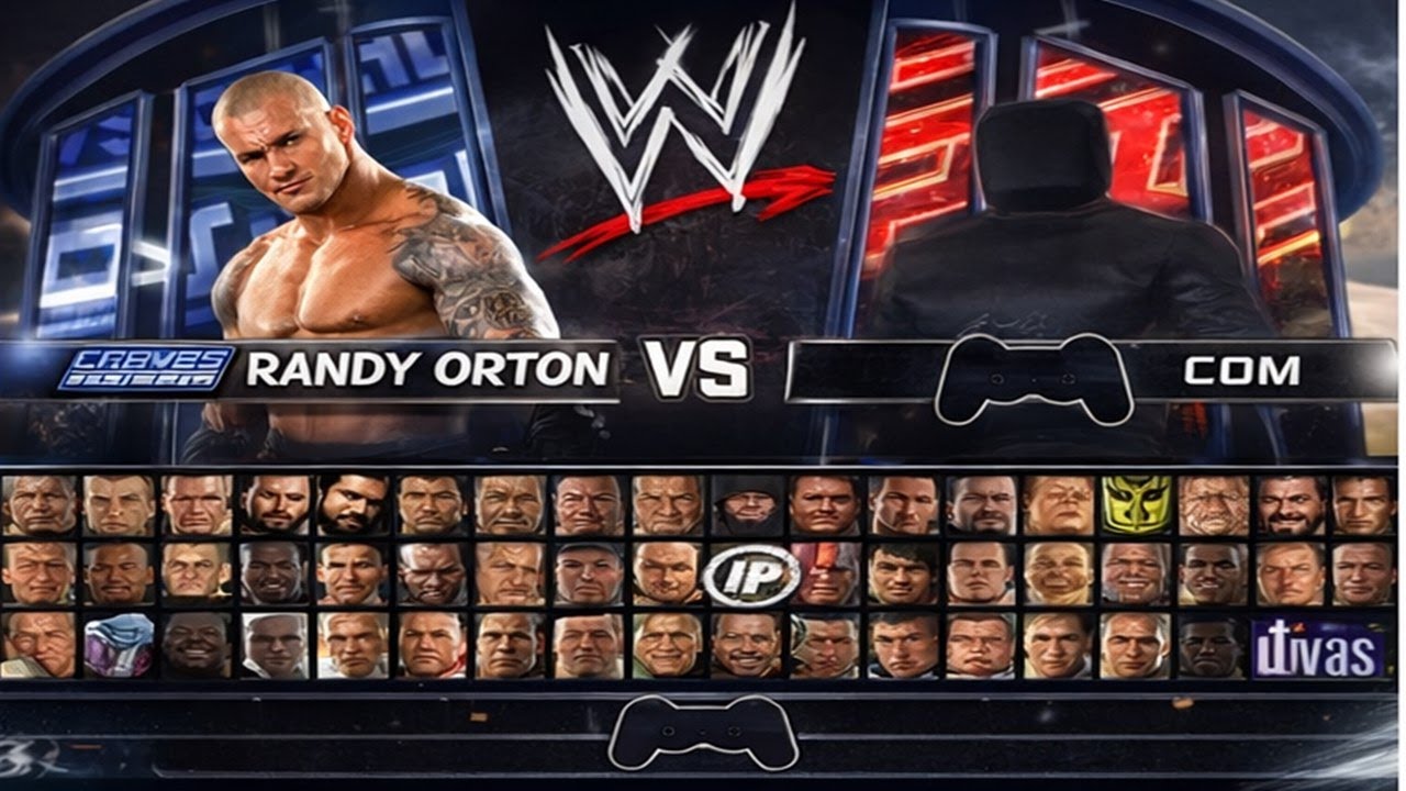 WWE Smackdown Vs Raw 2011 - Todos os Personagens(All Superstars & Divas)!!!