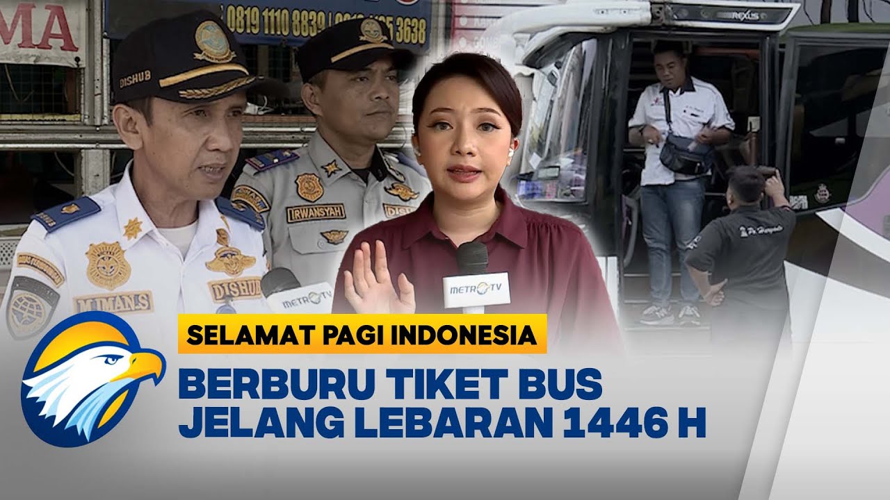 Kondisi Terminal Lebak Bulus Jelang Mudik Lebaran 1446 H [Selamat Pagi Indonesia]
