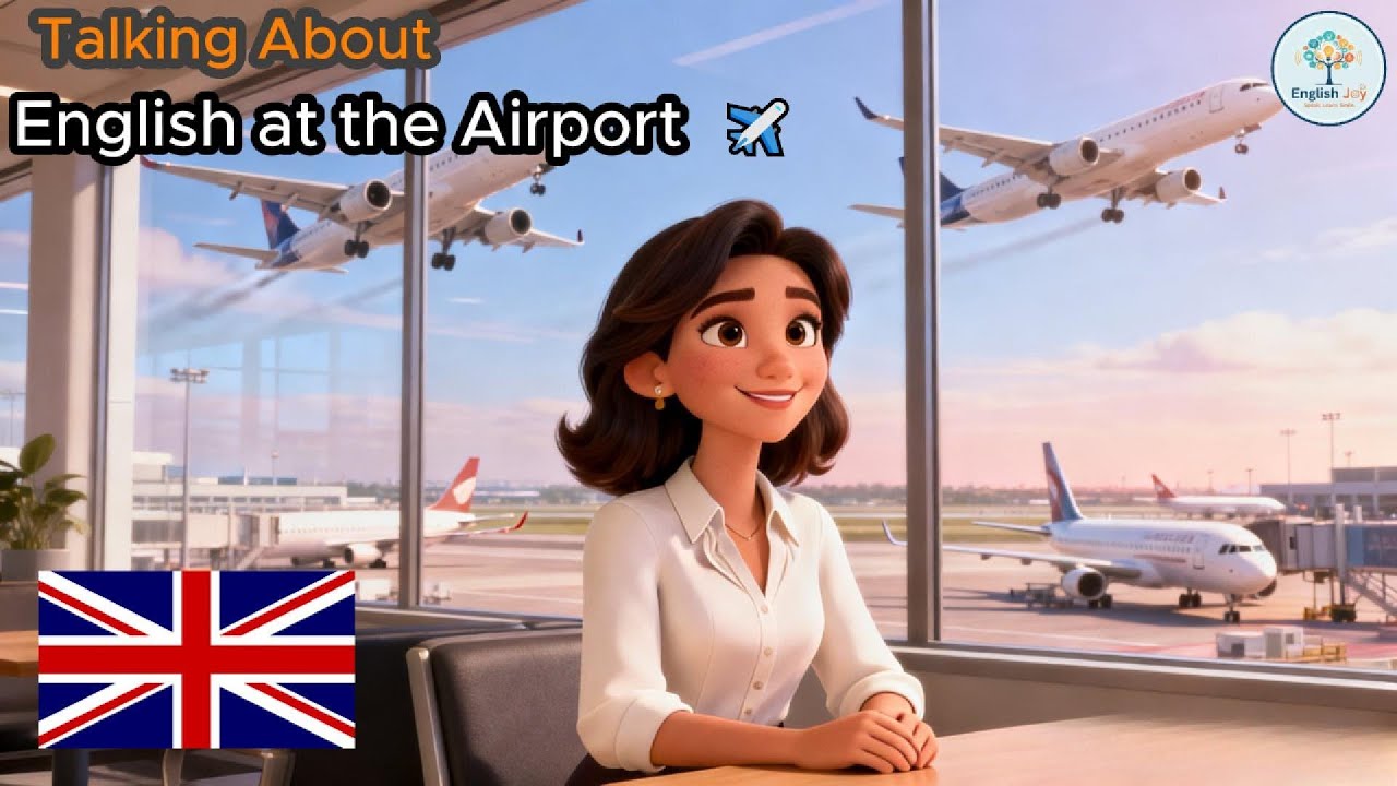 How to Talk English at the Airport Without Freezin l English Joy