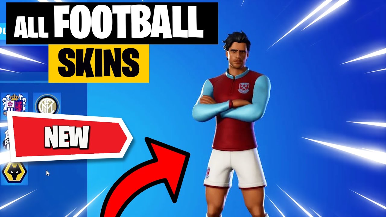 All NEW Football Skins in Fortnite - The Pele Cup