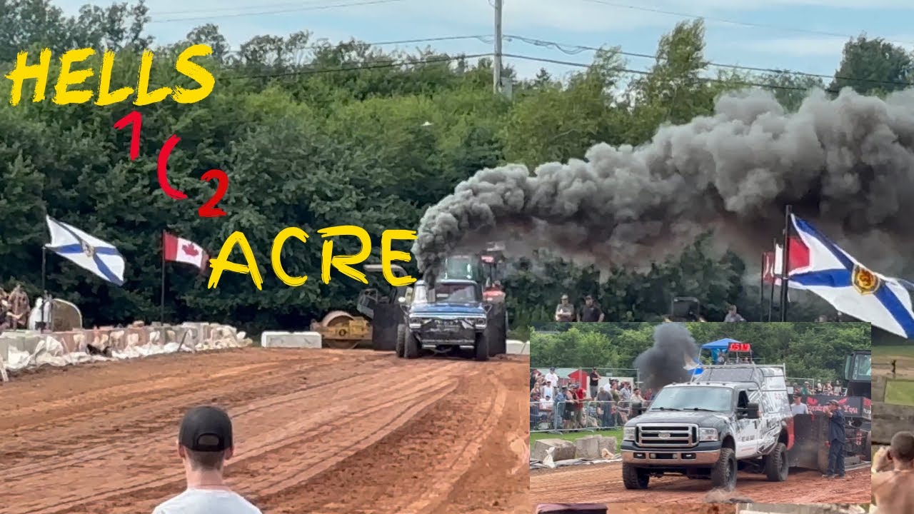 Unleash The Power: Hell’s 1/2 Acre Truck And Tractor Pulls!
